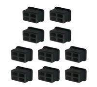 Zeizafa 10Pcs Fiber Optical Stoppers Plugs with Easy Installation and Broad Device Compatibility Optical Port Covers