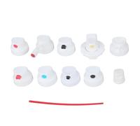 Zeizafa 10Pcs Replacements Sprayer Can Nozzles For Female Sturdy Adapter Tip Leak Proof Sprayer Paint Nozzles