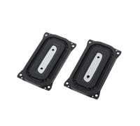 Zeizafa 2Pcs Portable Bass Boosting Accessories Powerful Low Frequencies for Speakers Wide Compatibility Passive Bass Enhancer