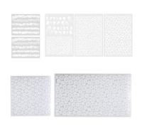 Zeizafa 7Pcs/Set Silicone Mold Water Designs Mould Unique Epoxy Resin Jewelry Making Molds for Enthusiasts