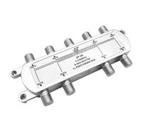 Zeizafa 8-Way 5-2400 MHz Splitter RG6 Compatible Work With Satellite/Cable And Internet CATV Antenna System Splitter Coaxial Antenna Splitter Satellite