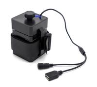 Zeizafa Battery Charging Case, Mobile Power with USB Port, Pack for 4Pcs 18650 26650 Storage Storage Box