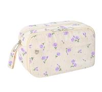 Zeizafa Big Capacity Multi-Pocket Pen Case, Fabric Pencils for Students Adults Travel Supplies Organization Spacious Pencil Organiser