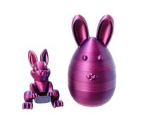 Zeizafa Colorful 3D Printed Animal Container and Articulated Toy Easter Basket Stuffers Gifts for Kid & Adults Imagination Development Toy