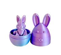 Zeizafa Colorful 3D Printed Animal Container and Articulated Toy Easter Basket Stuffers Gifts for Kid & Adults Imagination Development Toy