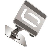 Zeizafa Desk Laptop Stand with 360°Rotating Base Adjustable Angles Notebook Metal Mount for Comfort Viewing Holder Aluminum Tablets Stand