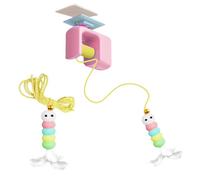 Zeizafa Electric Elevating Cats Interactive Rechargeable Interactive Teasing with Bouncing Toy for Indoor Felines Play Automatic Toy Electric