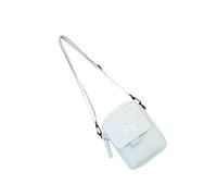 [Zeizafa] Elegant Nylon Bowknot Shoulder Bag Crossbody Bag with Adjustable Strap for Women and Girls Travel Work Daily Student Crossbody Bag, blue (pale)