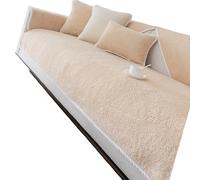 Zeizafa Elegant Sofa Seat Layer Reversible Designs Sturdy Plush Ideal for Family Plush Sofa Pad