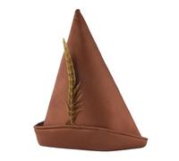 Zeizafa Feathered Indian Headdress Hat For Halloween Costume Theme Parties Cosplay Role Playing & Festival Celebrations Halloween Accessory Hat