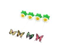Zeizafa Funny Electric Hovering Cats Toy Rotating Butterfly Interactive Plaything for Indoor Felines Cats Interactive Teaser Toy with Rotating Hovering