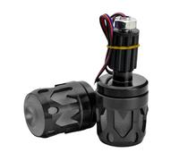 Zeizafa Handlebar End Lights with Multicolor LED Aluminum Construction Quick Installation for Night Visibility Motorcycle LED Plugs