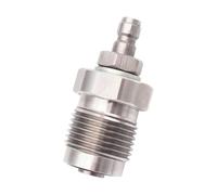 Zeizafa Leakproof Sodas Machine Adapter Fitting Maker Charging Valves Stainless Steel Texture for Home and Commercial Use Maker Adapter