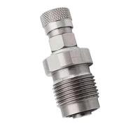 Zeizafa Leakproof Sodas Machine Adapter Fitting Maker Charging Valves Stainless Steel Texture for Home and Commercial Use Maker Adapter