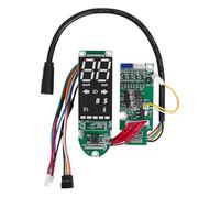 Zeizafa Lightweight Electric Scooter Instrument Panel Dashboard with Multifunction Display Featuring Impacts Resistant Materials Easy Install Scooter Dashboard