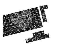 Zeizafa Love Circuit Original Profile Keycaps 64/74Key Shines Through Backlit Keycapst for 60 61 63 64 Mechanical Keyboards Translucents Backlit Keycaps