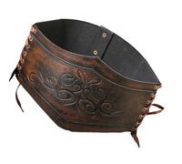 Zeizafa Medieval Event Women Belt With Engraving Pattern Adjustable Waistband For Theme Photography And Historical Gatherings