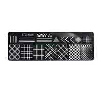 zeizafa Nail Decor,Nail Art Templates Stamping Plate Design Flower Animal Checkerboard Lace Stamp Templates Plates for Image for DIY Nail