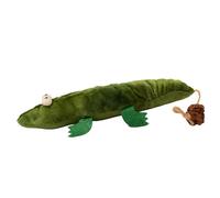 Zeizafa Natural Catmint Filled Plush Alligators Cats Toy for Interaction Cats Play Stress Reduce Safe Pet Teething Chewing Catsnips Stuffed Alligators