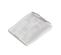 Zeizafa Nonslip Cats Litter Boxes Floor Mats Effectively Captures Boxes Spill Grids Easyly Maintenance Accessory Mat