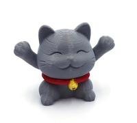Zeizafa Twisting Cats Statue Minimalists Home Accent Expandable Figurine Sensory Toy Decorative Sculpture Miniature Sculpture