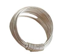 [Zeizafa] Unique Silver Minimalist Design Versatile Jewelry Versatile Geometric Silver Accessories