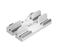 Zeizafa Vertical Laptop Stand Holder Adjustable Desktop Notebook Dock Space Saving Saving Dock Replacement Cooling