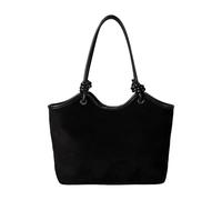 [Zeizafa] Vintage Shoulder Bag with Multiple Compartments Scratch Resistant Ergonomic Underarm Wallet for Women Girls Women PU Handbag, Black