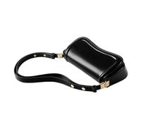 [Zeizafa] Women's Underarm Bag Practical PU Leather Shoulder Bag Work Handbag Ideal for Shopping and Social Gatherings Underarm Wallet, Black