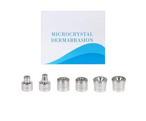 ZEIZOMZER Diamond Dermabrasion Head, Facial Microdermabrasion Tool, 6 Replacement Tips for Microdermabrasion Machine