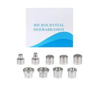 ZEIZOMZER Diamond Dermabrasion Head, Facial Microdermabrasion Tool, 9 Replacement Tips, Skin Care Tool