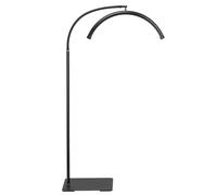 ZEKAHOV Half Moon LED Floor Light - Professional Shadow-Free Lamp for Lash Techs, Estheticians & Tattoo Artists | Dimmable for Eyelash Extensions, Nail Art, Home & Office