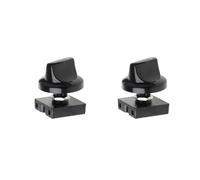ZEKANXX 2PCS Rotary Switch 4 Position 3 Speed Fan Selector Fan Governor With Knob For Oven/Stove/Heaters 8A 125V/250VAC Governor Replacement