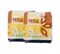 Zel-ta's Saule Millet 1Kg Nutritious Millet Grain Great For Cooking And Baking, Product From Ukraine Origin Pack Of 2