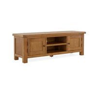Zelah Oak Extra Large 150Cm Tv Unit - Fully Assembled By Roseland Furniture