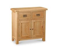 Zelah Oak Sideboard Cabinet Fully Assembled - By Roseland Furniture