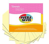 ZELAITE 16 Sheet puzzle Saver, Preserve 2 x 1000 Pieces, Peel & Stick Puzzle Saver, Preserve and Hang Your Jigsaw Masterpiece Without Hassle, the Best Way to Preserve Your Finished Puzzle (16)
