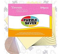 ZELAITE 48 Sheet puzzle Saver, Preserve 6 x 1000 Pieces, Peel & Stick Puzzle Saver, Preserve and Hang Your Jigsaw Masterpiece Without Hassle, the Best Way to Preserve Your Finished Puzzle (48)