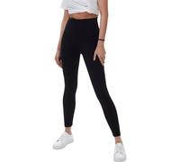 Zelal Ribbed Leggings Lookus Black M