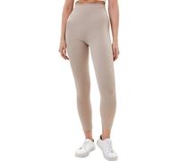 Zelal Ribbed Leggings Lookus Tan S