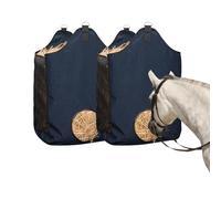 ZELARMAN 2 Pcs Hay Bags for Horse, Large Capacity Feeding Bag, Goat Hay Feeder, Hay Nets for Sheep, Open Feed Hole Hay Feeder for Slow Feeding