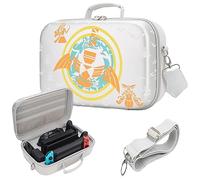 Zelda Carrying Case for Nintendo Switch/OLED Model - Tears of the Kingdom Edition - Portable Travel Hard Storage Case Bag fits Switch Console & Full Set of Accessories with Removable Shoulder Strap