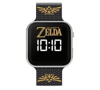 Disney Zelda Kids LED Digital Watch with Black Silicone Strap GLZ4013