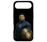 Zelensky as Super Hero Support Ukraine and Democracy Ukraine Case for iPhone Air