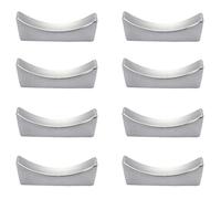 Zelerdo 8 Pieces 304 Stainless Steel Chopstick Holders Chopstick Rest (Silver)