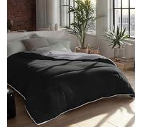 Zelesta Royalbed All-Season 2-in-1 Duvet with Built-In Cover - Machine Washable - Hypoallergenic & Lightweight 300 g/m² Filling - Dual-Sided Design - No Separate Duvet Cover Needed