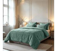 Zelesta Teddybed All-Season Duvet with Built-In Teddy Cover - Hypoallergenic, Lightweight 300 g/m² Hollow Fibre Filling - Machine Washable & Tumble Dry - No Duvet Cover Needed