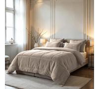 Zelesta Teddybed All-Season Duvet with Built-In Teddy Cover - Hypoallergenic, Lightweight 300 g/m² Hollow Fibre Filling - Machine Washable & Tumble Dry - No Duvet Cover Needed