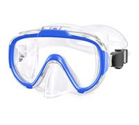 Zeligerstar Kids Snorkel Mask, 180° Panoramic View Diving Mask, Anti-Fog Swimming Mask with UV Protection Lens, Anti-Leak Kids Swimming Goggles for Boys Girls Youth 6-14
