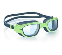 Zeligerstar Kids Swim Goggles with Free Silicone Swim Cap in Candy Dual-Tone: Leak-Proof, Anti-UV Lenses for Ages 6-14, Includes Hard Case & Bonus Swim Cap